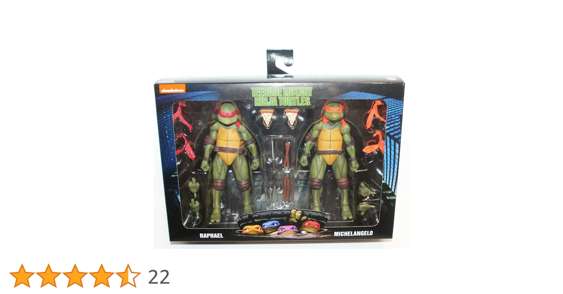 Amazon | NECA ティーンエイジ・ミュータント・ニンジャ・タートルズ